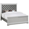 Eleanor Wood Queen Panel Bed Metallic Mercury / CS-223461Q