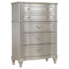 Evangeline 6-drawer Chest Silver Oak / CS-223395