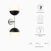 Stellar 2-Light Wall Sconce / EEI-5657