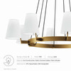 Surround 8-Light Chandelier / EEI-5641