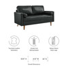 Valour Leather Loveseat / EEI-5870