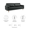 Valour 88" Leather Sofa / EEI-5871