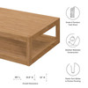 Carlsbad 3-Piece Teak Wood Outdoor Patio Set / EEI-5837