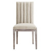 Maisonette French Vintage Tufted Fabric Fabric Dining Side Chair / EEI-6052