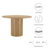 Senja 47" Round Dining Table / EEI-6064