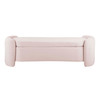 Nebula Upholstered Performance Velvet Bench / EEI-6054