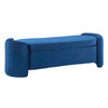 Nebula Upholstered Performance Velvet Bench / EEI-6054