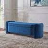 Nebula Upholstered Performance Velvet Bench / EEI-6054