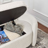 Nebula Boucle Upholstered Bench / EEI-6056