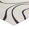 Therese Abstract Swirl 8x10 Area Rug / R-1002-810