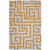 Nahia Geometric Maze 8x10 Area Rug / R-1015-810