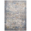 Minu Distressed Floral Lattice 4x6 Area Rug / R-1091-46