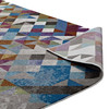 Lavendula Triangle Mosaic 4x6 Area Rug / R-1089-46