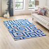 Nahia Geometric Maze 5x8 Area Rug / R-1015-58