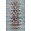 Naria Distressed Vintage Medallion 5x8 Area Rug / R-1146-58