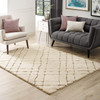 Jubilant Verona Abstract Geometric 5x8 Shag Area Rug / R-1149-58