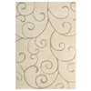 Jubilant Burgeon Scrolling Vine 5x8 Shag Area Rug / R-1151-58