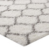 Solvea Moroccan Trellis 5x8 Shag Area Rug / R-1143-58