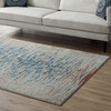 Hesper  Distressed Contemporary Floral Lattice 8x10 Area Rug / R-1110-810