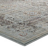 Enye Distressed Vintage Floral Lattice 8x10 Area Rug / R-1105-810