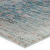 Hesper  Distressed Contemporary Floral Lattice 5x8 Area Rug / R-1110-58
