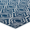 Frame Transitional Moroccan Trellis 5x8 Area Rug / R-1130-58