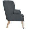 Chart Upholstered Fabric Lounge Chair / EEI-2146