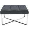 Reach Upholstered Fabric Ottoman / EEI-2083