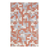 Andela Interlocking Block Mosaic 8x10 Area Rug / R-1022-810