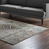 Jenica Distressed Moroccan Tribal Abstract Diamond 5x8 Area Rug / R-1109-58