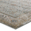 Hisa Distressed Vintage Floral Lattice 5x8 Area Rug / R-1106-58