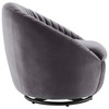 Whirr Tufted Performance Velvet Swivel Chair / EEI-5004