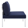 Harmony 8-Piece  Sunbrella® Outdoor Patio All Mesh Sectional Sofa Set / EEI-4941