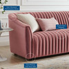 Announce Performance Velvet Channel Tufted Sofa / EEI-5053