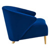 Odyssey Performance Velvet Armchair / EEI-5038