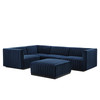 Conjure Channel Tufted Performance Velvet 5-Piece Sectional / EEI-5774