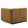 Conjure Channel Tufted Performance Velvet Sofa / EEI-5765