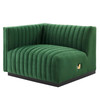 Conjure Channel Tufted Performance Velvet Loveseat / EEI-5764