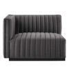 Conjure Channel Tufted Performance Velvet Loveseat / EEI-5764