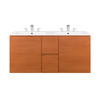 Scenic 48" Double Wall-Mount Bathroom Vanity / EEI-5815