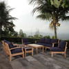 Marina 10 Piece Outdoor Patio Teak Set / EEI-1480