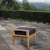 Marina Outdoor Patio Teak Ottoman / EEI-1152