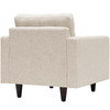 Empress Armchair Upholstered Fabric Set of 2 / EEI-1283