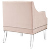 Proverbial Tufted Button Accent Performance Velvet Armchair / EEI-3413