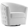 Rogue Swivel Performance Velvet Armchair / EEI-3434