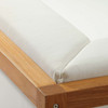 Newbury Accent Lounge Outdoor Patio Premium Grade A Teak Wood Sofa / EEI-3423
