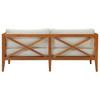 Northlake Outdoor Patio Premium Grade A Teak Wood Sofa / EEI-3427
