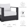 Tahoe 2-Piece Outdoor Patio Powder-Coated Aluminum Armchair Set / EEI-5751