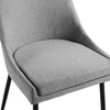 Viscount Upholstered Fabric Dining Chairs - Set of 2 / EEI-3809