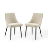 Viscount Upholstered Fabric Dining Chairs - Set of 2 / EEI-3809